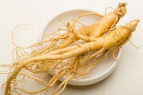 Ginseng root to increase potency