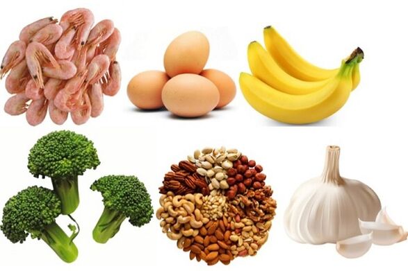 Useful products in the male diet that improve potency